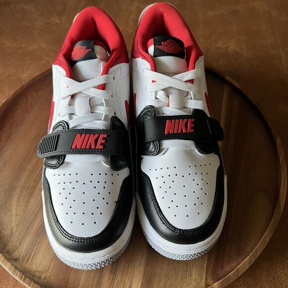 Nike Air Jordan Legacy 312 Low Fire Red Wolf Grey Sneakers Youth 6 Women's 7.5 - Picture 10 of 16